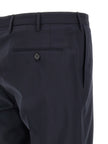 Incotex Blaue Hose aus reiner Schurwolle