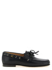 Valentino Garavani Schwarze Loafer aus Büffelleder zum Hineinschlüpfen