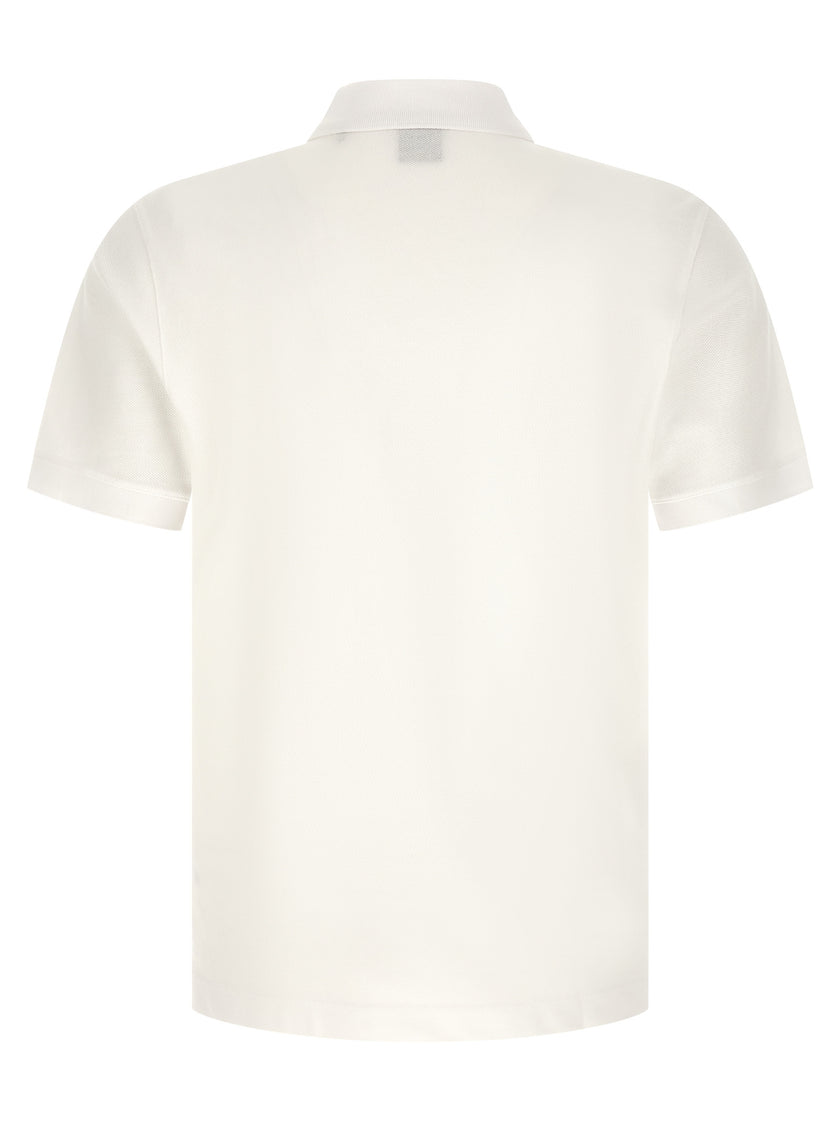 Hugo Boss Weißes Poloshirt aus Baumwolle