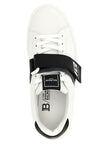 Balmain Bicolor Calfskin Low Top Sneakers