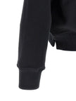 Off-White Schwarzer Baumwoll-Sweatshirt