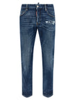 Dsquared² Blaue Baumwolljeans Denim