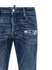 Dsquared² Blaue Baumwolljeans Denim