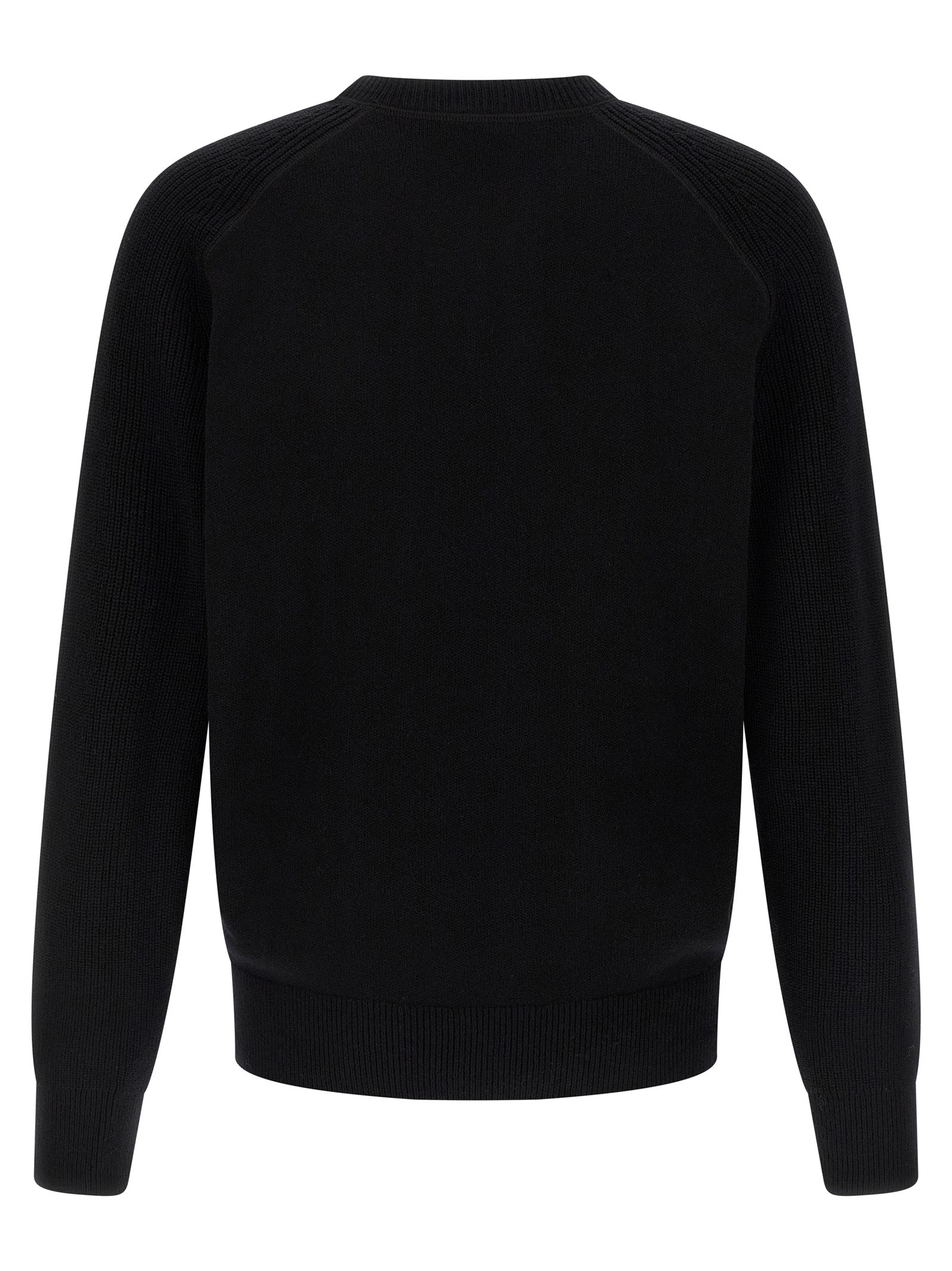 Hugo Boss Schwarzer Cardigan aus Schurwolle