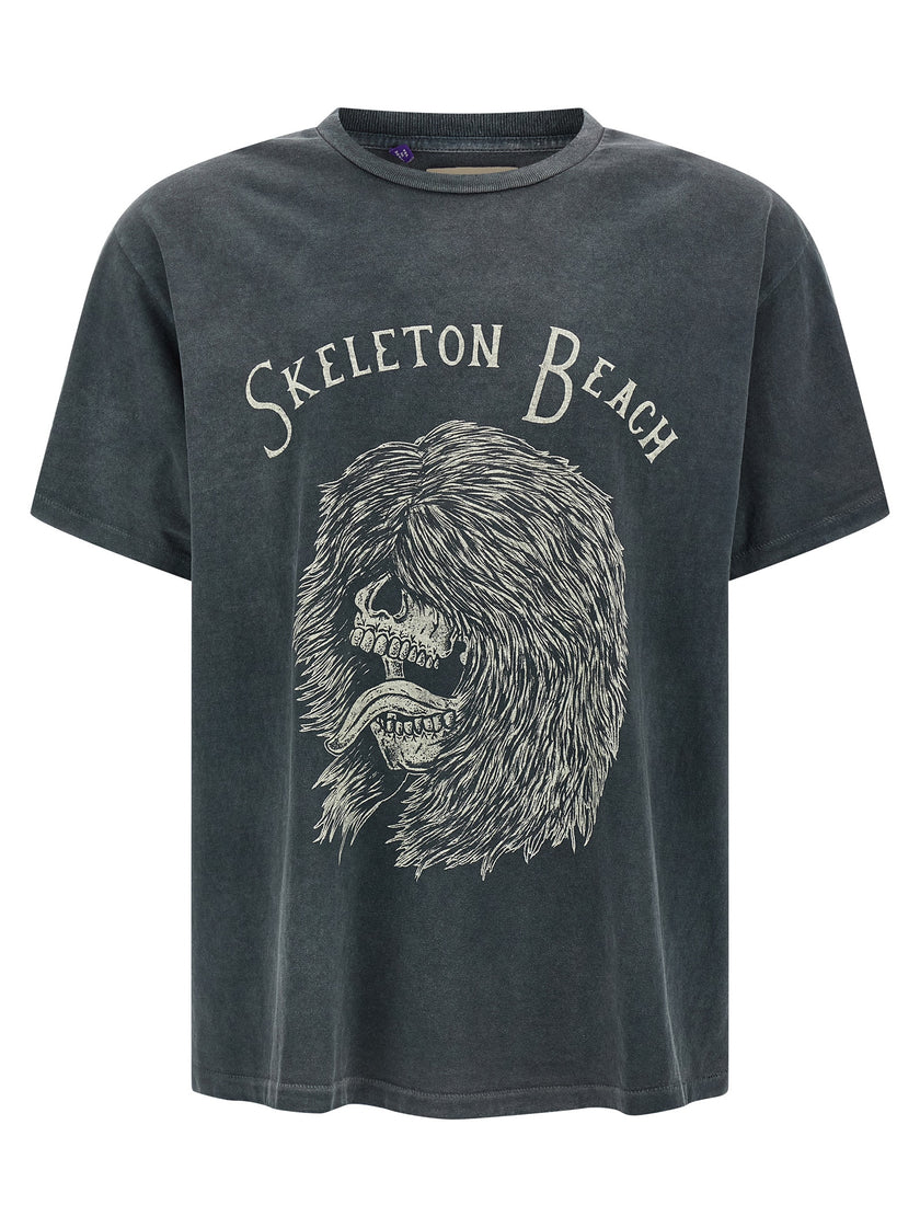 GALLERY DEPT. Schwarzes Baumwoll-T-Shirt
