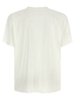 MM6 Maison Margiela Weißes Baumwoll-T-Shirt