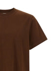 Entire Studios Braunes Baumwoll-T-Shirt