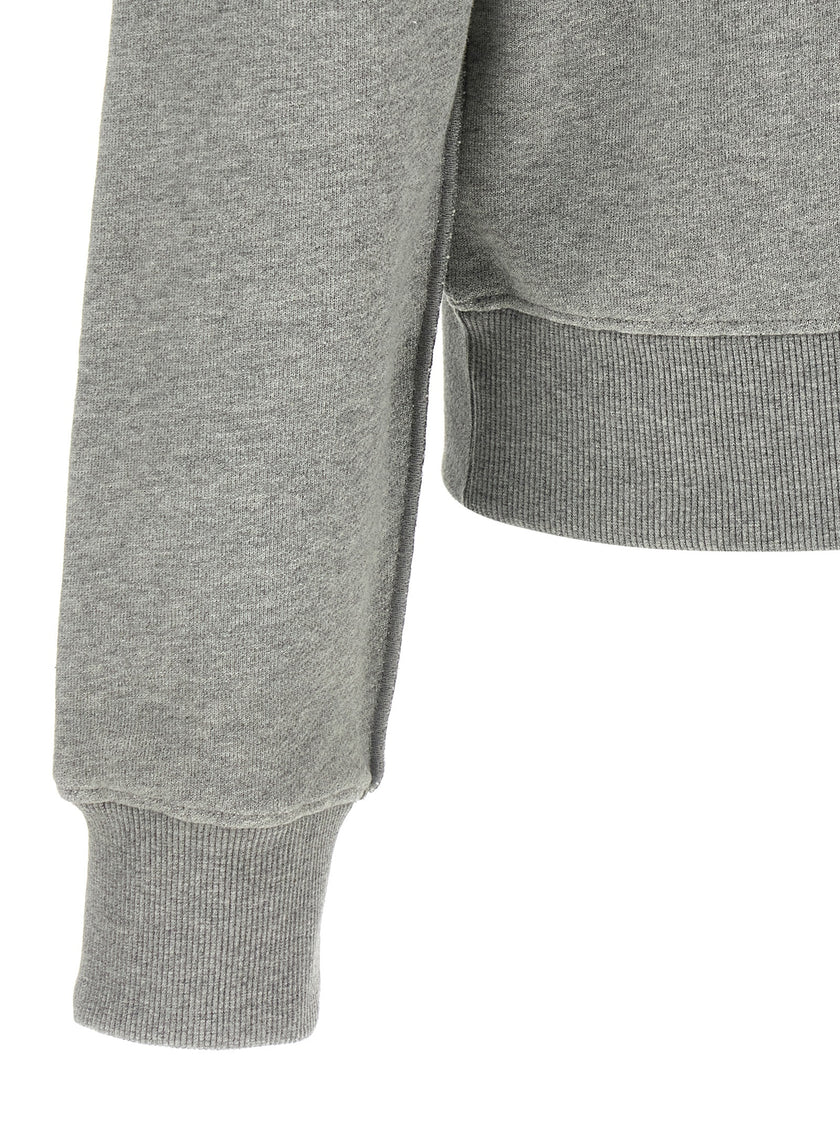 Entire Studios Grauer Baumwollcardigan