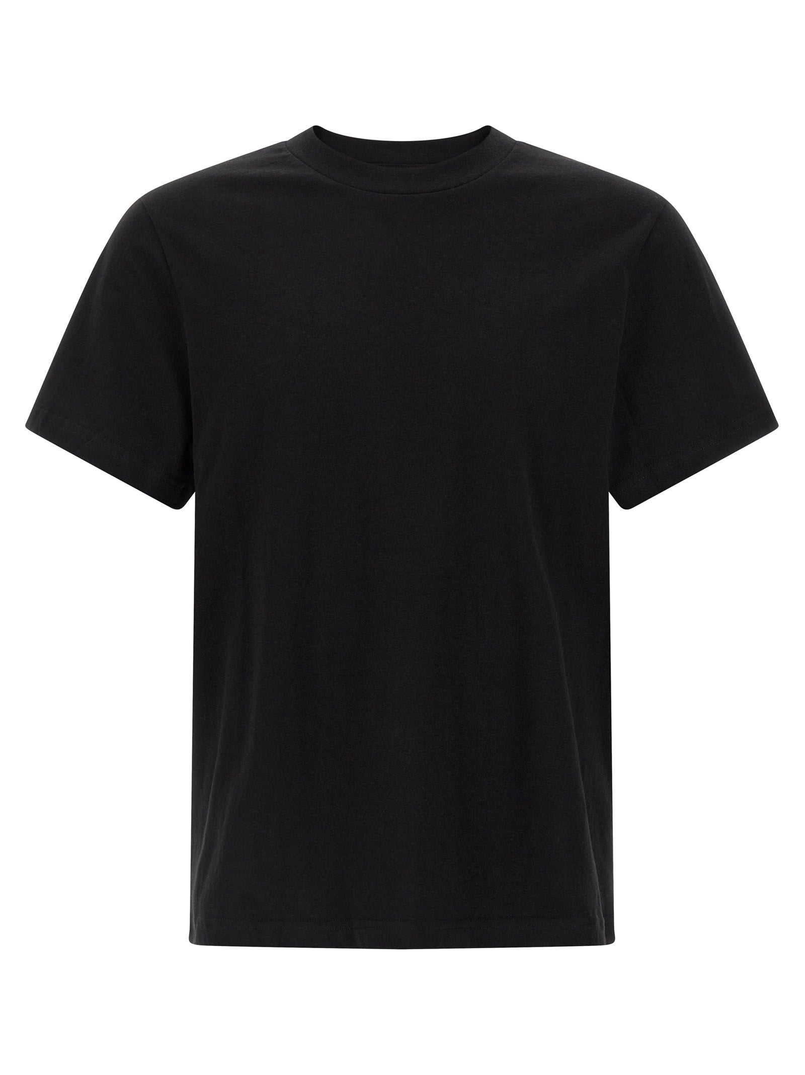 Entire Studios Schwarzes Baumwoll-T-Shirt