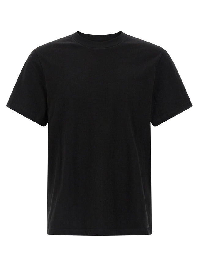Entire Studios Schwarzes Baumwoll-T-Shirt