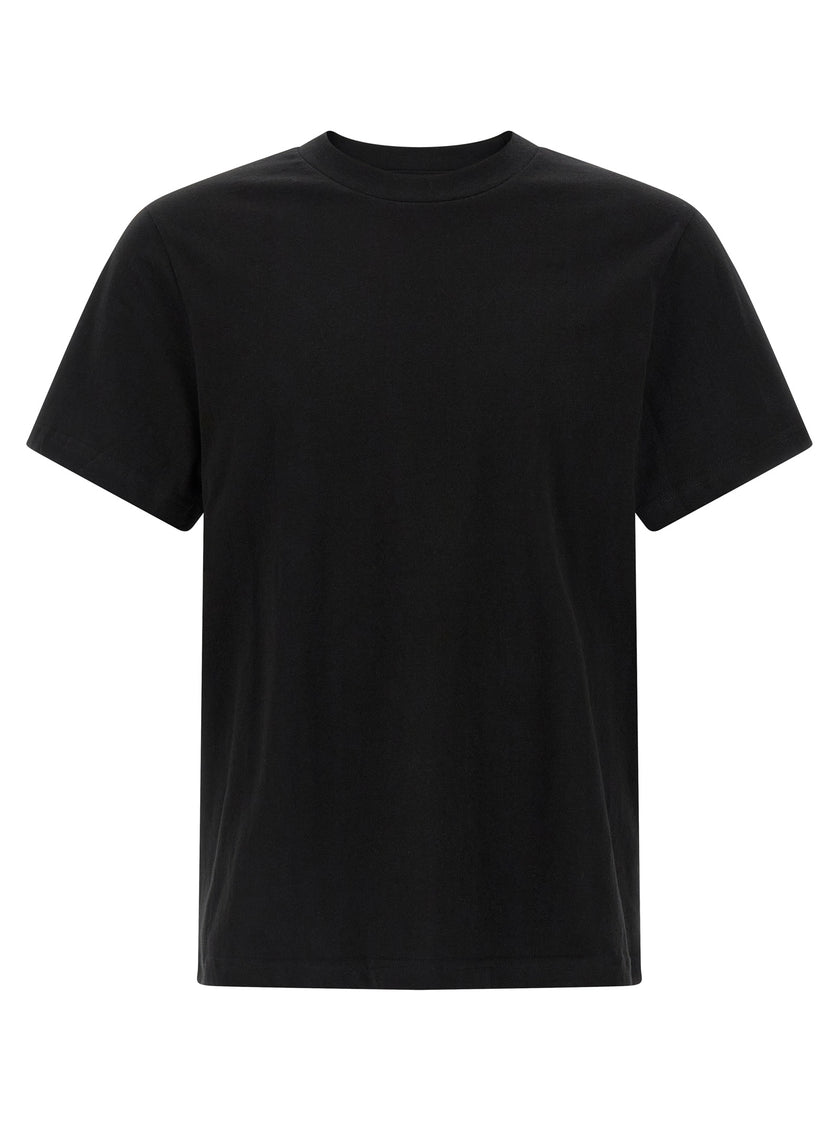 Entire Studios Schwarzes Baumwoll-T-Shirt