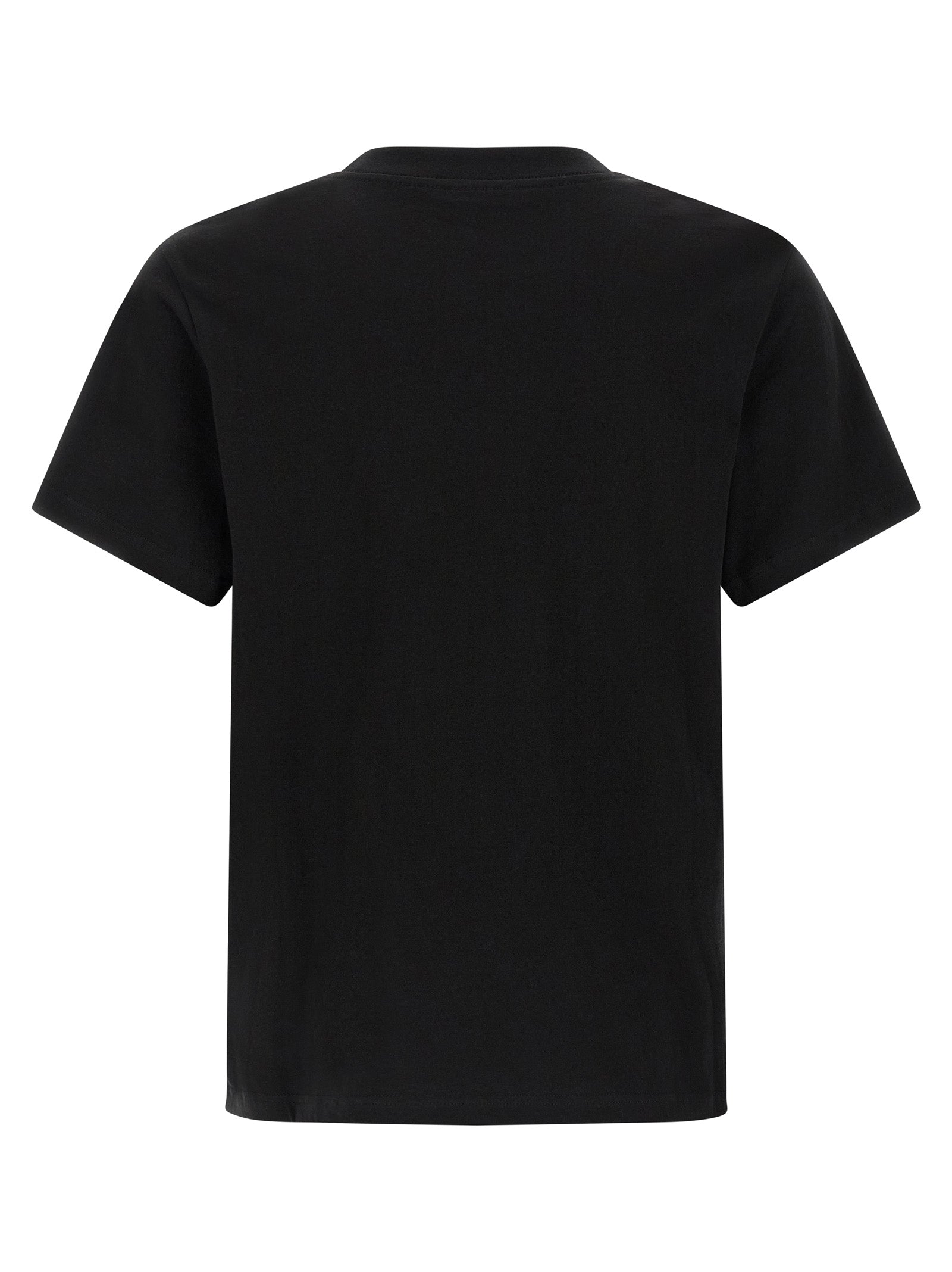 Entire Studios Schwarzes Baumwoll-T-Shirt