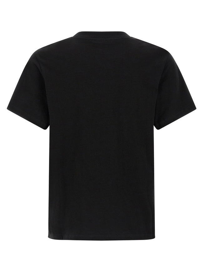 Entire Studios Schwarzes Baumwoll-T-Shirt