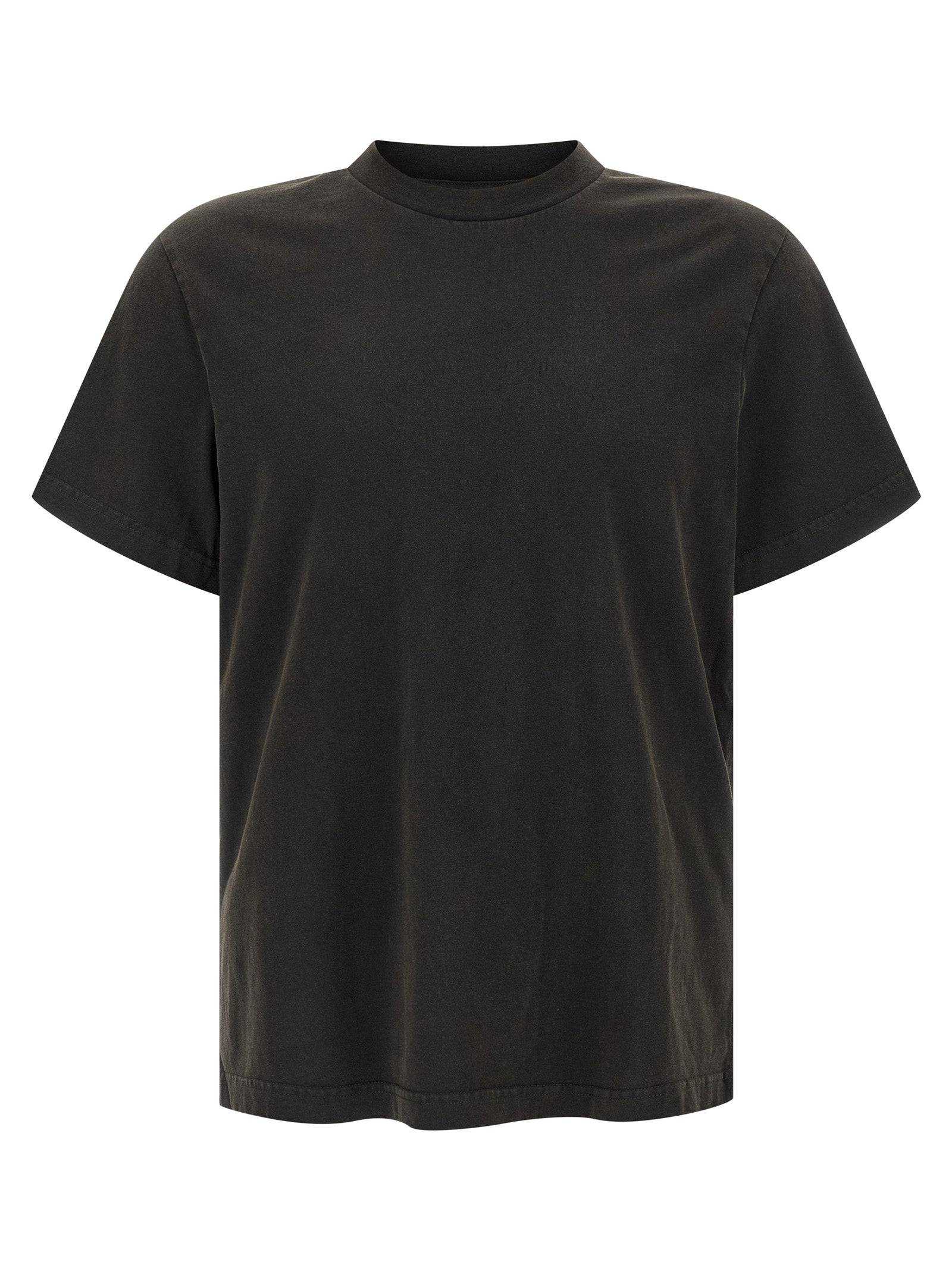 Entire Studios Graues Baumwoll-T-Shirt