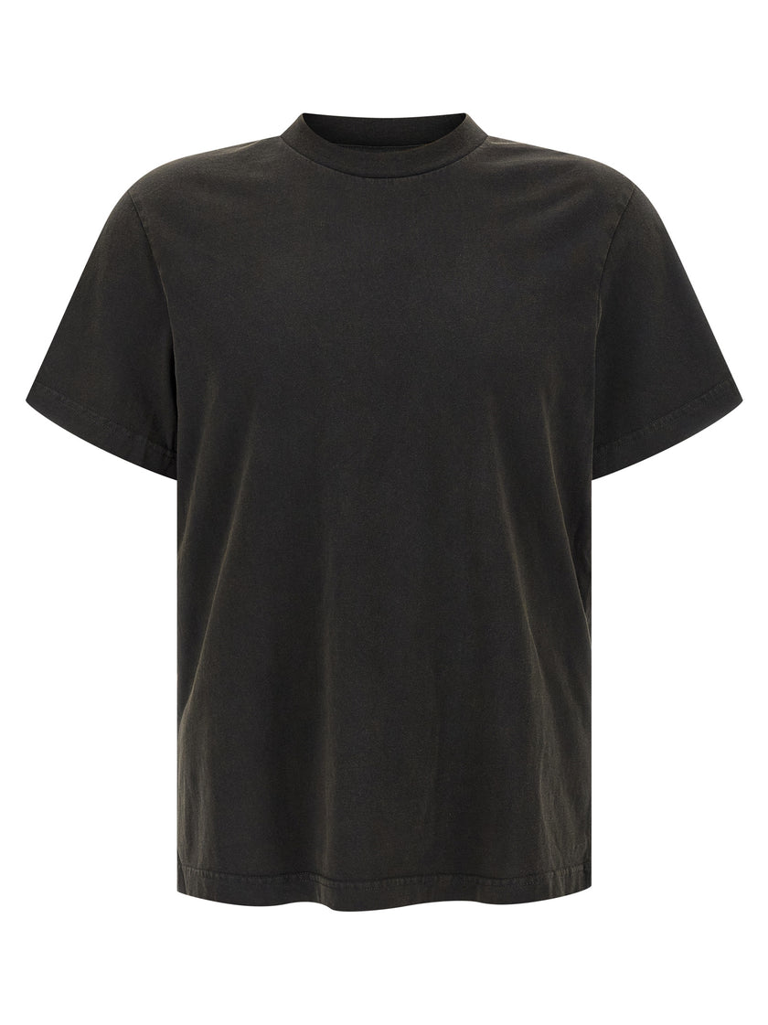 Entire Studios Graues Baumwoll-T-Shirt