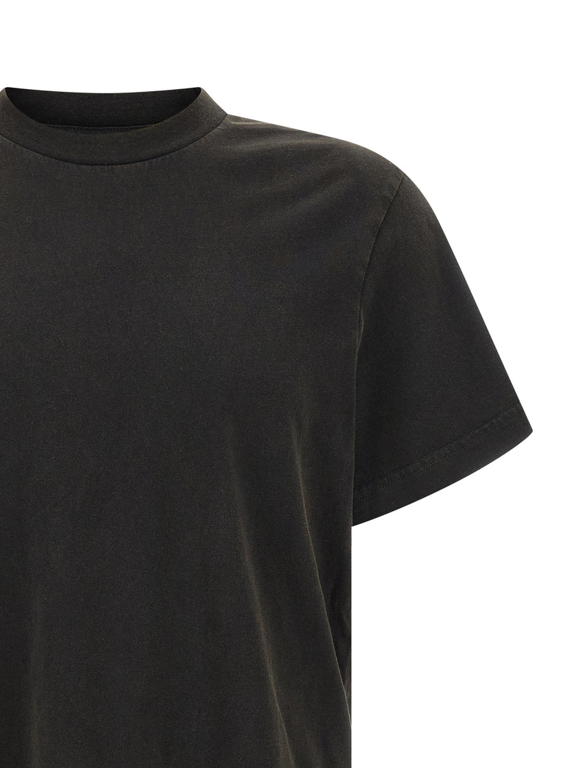 Entire Studios Graues Baumwoll-T-Shirt