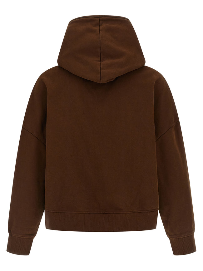 Entire Studios Brauner Baumwoll-Sweatshirt