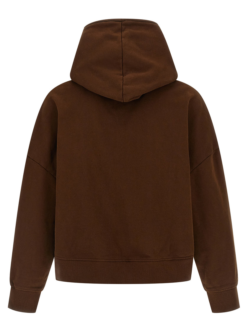 Entire Studios Brauner Baumwoll-Sweatshirt