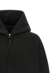 Entire Studios Schwarzer Baumwoll-Sweatshirt