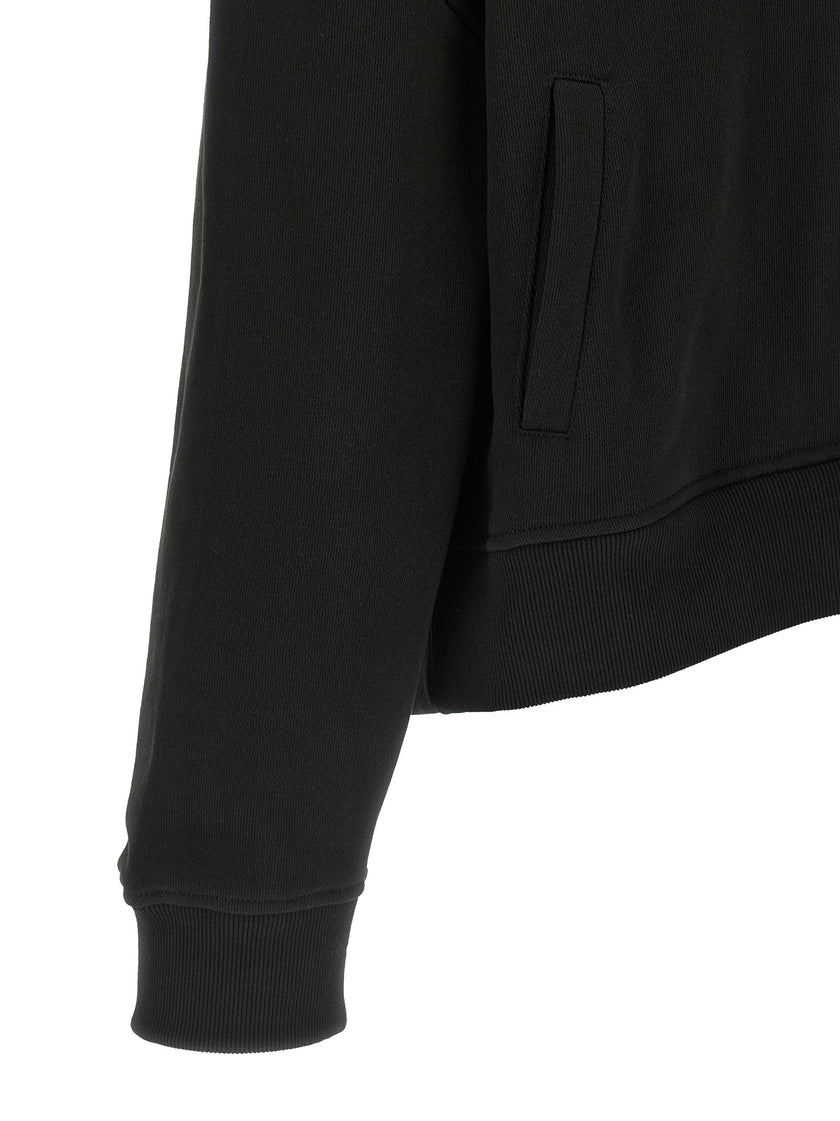 Entire Studios Schwarzer Baumwoll-Sweatshirt