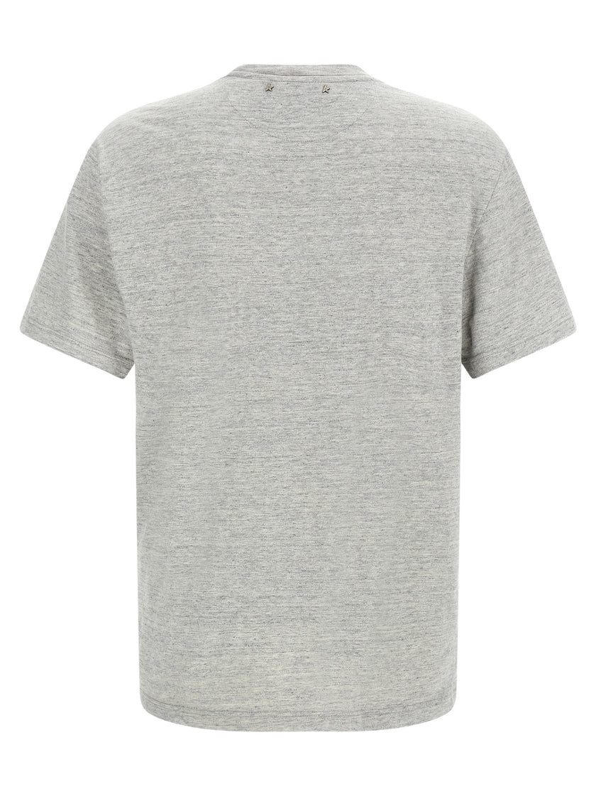 Golden Goose Graues Baumwoll-T-Shirt