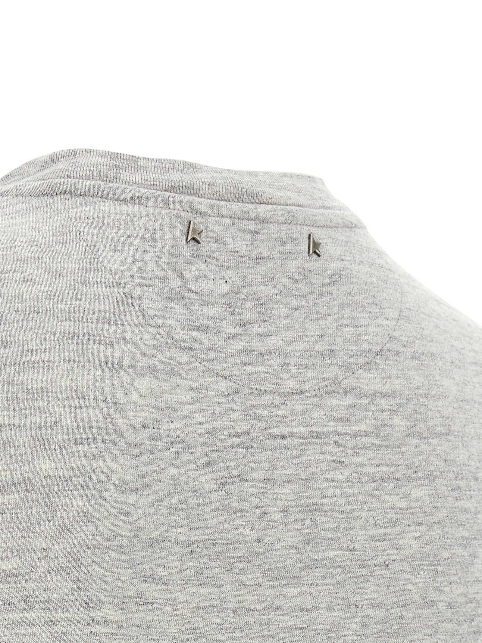 Golden Goose Graues Baumwoll-T-Shirt