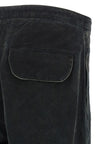 Entire Studios Schwarze Cargo-Hose aus Baumwolle