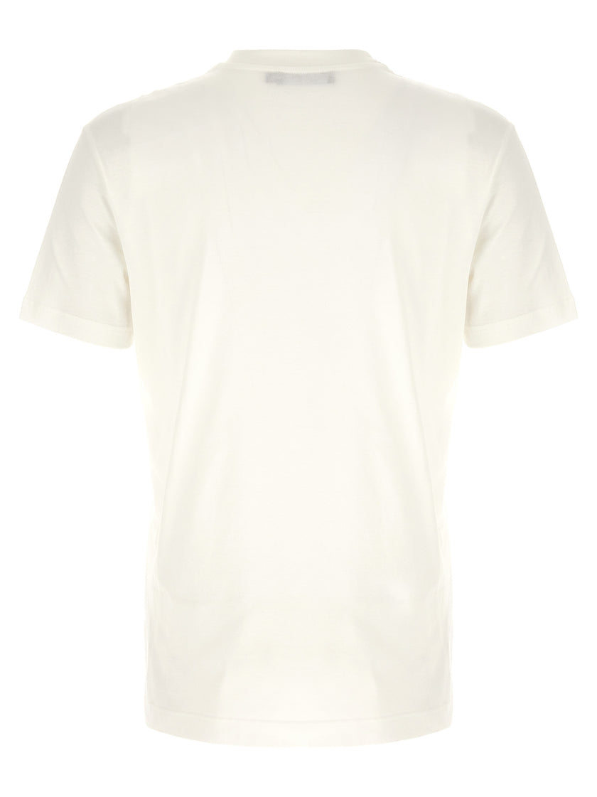 Dolce & Gabbana Weißes Baumwoll-T-Shirt