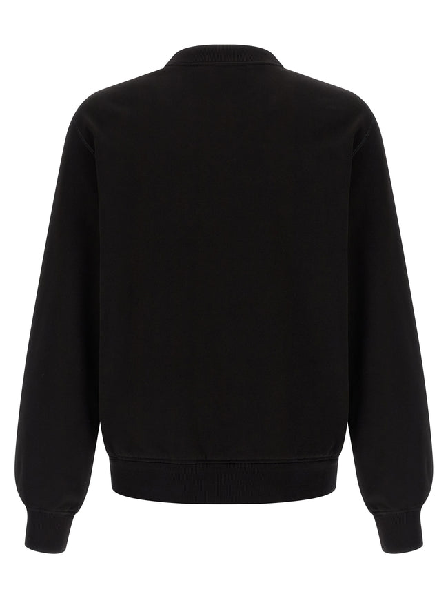 Dolce & Gabbana Schwarzer Baumwoll-Sweatshirt