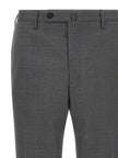 Incotex Graue Hose aus reiner Schurwolle