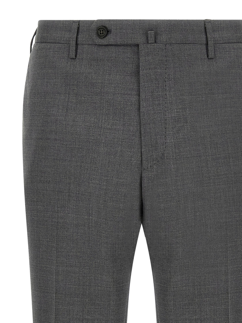 Incotex Graue Hose aus reiner Schurwolle