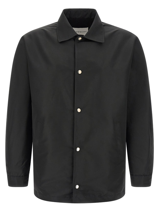 Givenchy Schwarze Polyester-Jacke
