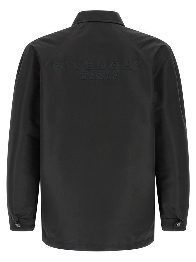 Givenchy Schwarze Polyester-Jacke