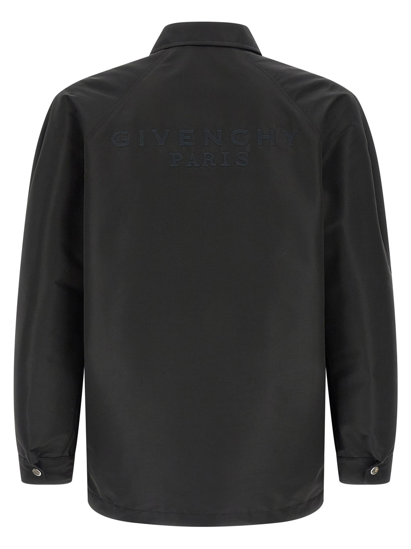 Givenchy Schwarze Polyester-Jacke