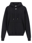 Off-White Schwarzer Baumwoll-Sweatshirt