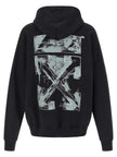 Off-White Schwarzer Baumwoll-Sweatshirt