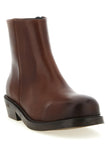 SÉFR Ankle Boots aus braunem Kalbsleder