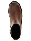 SÉFR Ankle Boots aus braunem Kalbsleder