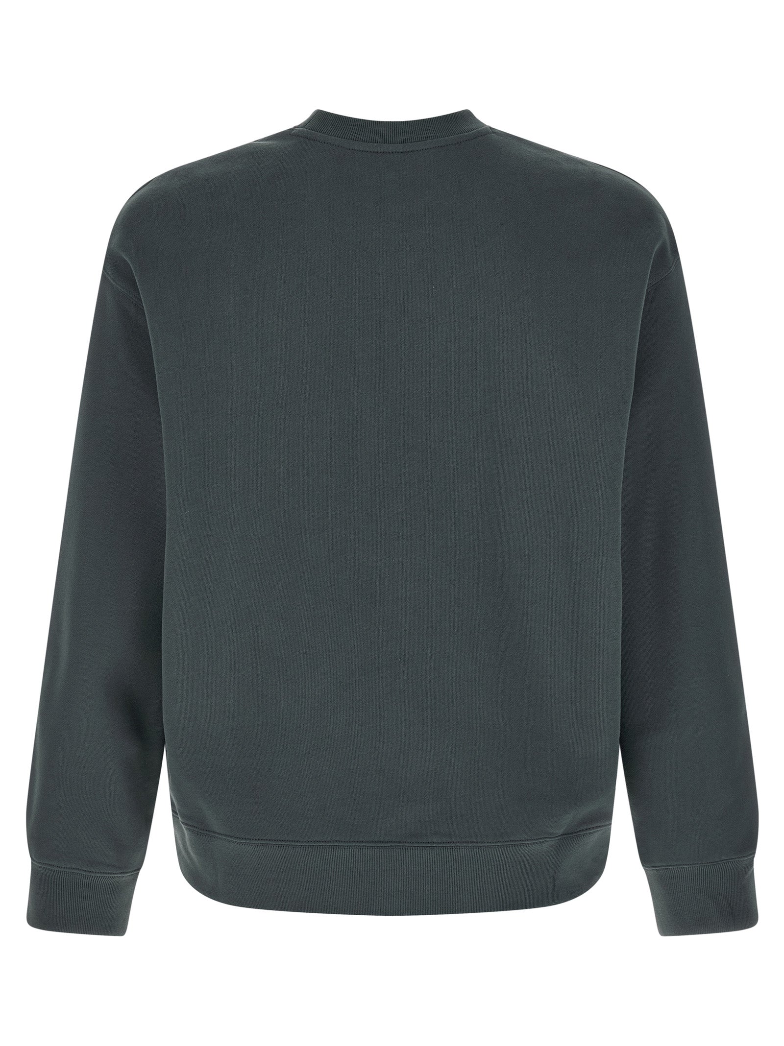Maison Kitsuné Blauer Bio-Baumwoll-Sweatshirt