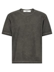 SÉFR Graues Baumwoll-T-Shirt