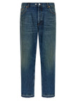 Department 5 Blaue Jeans aus Baumwolle im geraden Schnitt