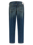 Department 5 Blaue Jeans aus Baumwolle im geraden Schnitt