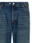 Department 5 Blaue Jeans aus Baumwolle im geraden Schnitt