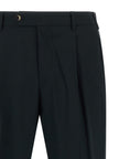 PT Torino Schwarze Hose aus Schurwolle