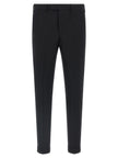 PT Torino Schwarze Hose aus reiner Schurwolle