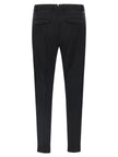 PT Torino Schwarze Hose aus reiner Schurwolle