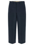 PT Torino Blaue Hose aus reiner Schurwolle