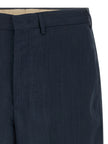 PT Torino Blaue Hose aus reiner Schurwolle