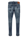 Dsquared² Blaue Baumwoll-Jeans im Slim Fit