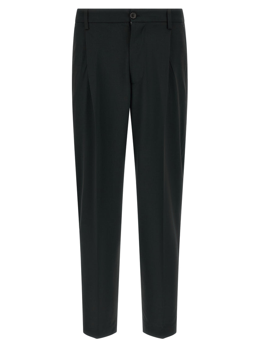 Department 5 Schwarze Freizeithose aus Polyester